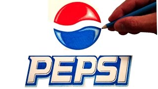 How to Draw the Pepsi Logo [upl. by Lenore]