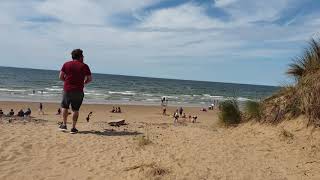 Formby beach Liverpool UK [upl. by Burtis273]