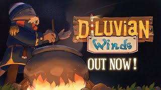 DILUVIAN WINDS  Full Release Trailer  Cozy City Builder [upl. by Lal]