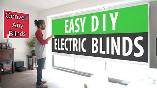 DIY Electric Blinds Save  Heres How [upl. by Yhtomit]