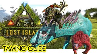 ARK New EASIEST Sinomacrops Taming Trap  How to Tame a Sinomacrops  The BEST Method [upl. by Madian]