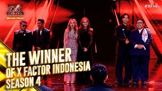 MOMEN MENEGANGKAN Inilah Pemenang X Factor Indonesia Season 4 [upl. by Attelra]