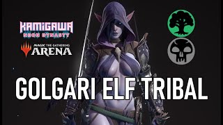 This is What Golgari Elfs Are Supposed To Be  Historic Brawl  MTG Arena [upl. by Wawro]