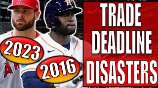 MLB Trade Deadline Disasters From 20142023 [upl. by Lluj]