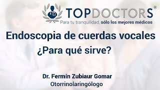 Endoscopia de cuerdas vocales ¿Qué enfermedades se pueden diagnosticar [upl. by Engle]