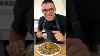 Simple Couscous Salad Recipe with Peanuts and Raisins [upl. by Fawna274]