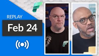 REPLAY Microsoft Fabric  Power BI QampA  LIVE Feb 24 2024 [upl. by Fran]