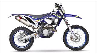 SHERCO 250 300 400 SEF Factory Enduro 2018 [upl. by Hoskinson]