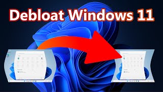 Want to remove all the bloatware that comes with Windows 11 Lets Debloat Windows11 unused apps [upl. by Soren]