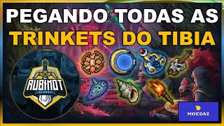 PEGANDO TODAS AS TRINKETS DO TIBIA  TUTORIAL COMPLETO  RUBINOT [upl. by Errick]