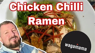 WAGAMAMA Style Chicken Chilli Ramen Als Kitchen [upl. by Imis]