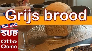 Hoe bak je Grijs Brood met een broodbakmachine [upl. by Anitsyrc]