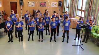 quotIch singe hoch ich singe tiefquot  1bM MusikMittelschule Korneuburg [upl. by Lotti]