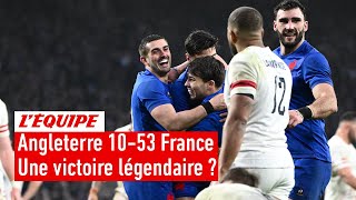 Angleterre 1053 XV de France  Une victoire de légende à Twickenham [upl. by Anuaik]