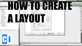 AutoCAD How to Create Layouts  New Layout Tutorial [upl. by Airdnua]