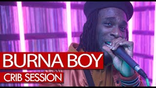 Burna Boy freestyle  Westwood Crib Session 4K [upl. by Moyers]