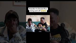 Reaction arsenalfc declanrice rice premierleague football shorts [upl. by Semyaj]