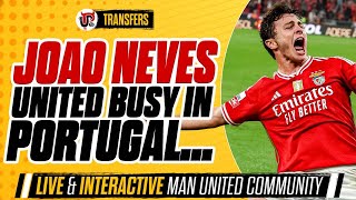 Man Utd Scouting Joao Neves Romano Confirms  Takeover Latest On Sporting Director amp Stadium Plans [upl. by Gladis]