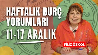 Filiz Özkol ile haftalık burç yorumları  11  17 Aralık [upl. by Keelby]