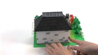 Advanced house building  LEGO Creator  Designer Tips [upl. by Eiral]