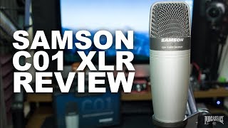 Samson C01 Condenser Microphone Review  Test [upl. by Ahsercel]