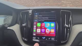 Volvo How To Connect Apple CarPlay amp Android Auto [upl. by Phalan493]