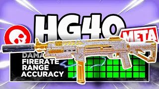 The BEST HG 40 GunsmithLoadout  No Recoil  Fast ADS  HG 40 Attachments COD Mobile Season 4 [upl. by Yvonner]