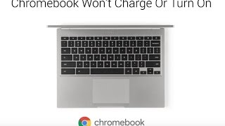 Video Tutorial Chromebook Wont Charge or Turn On [upl. by Eentirb]