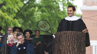 2024 Commencement Address by Roger Federer at Dartmouth [upl. by Mycah]