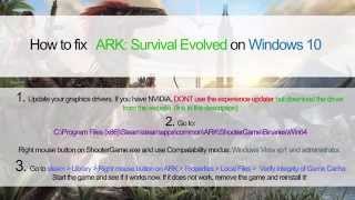 Ark survival evolved Windows 10 Fix Line 2131  KERNELBASEdll [upl. by Anitan509]