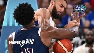 USA vs France Epic 2024 Olympic Basketball Final Highlights USA Basketball [upl. by Norvil]