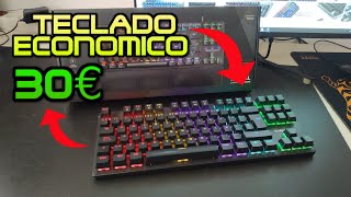 TECLADO MECANICO BARATO 2021 MARS GAMING MKXTKL [upl. by Hayes349]