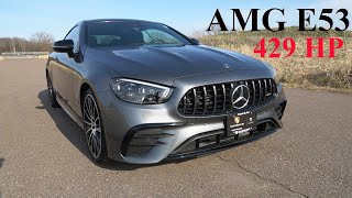 2021 MercedesAMG E53 Coupe Review and Test Drive [upl. by Alaecim328]