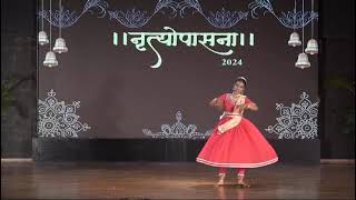 Anvesha Minj Murli ki dhun sun radhike semiclassical dance performance [upl. by Fred]