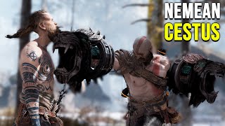 NEMEAN CESTUS KRATOS VS Baldur Boss Fight God of War PC Gameplay Mod Showcase  GOW3 Weapons [upl. by Karlis]