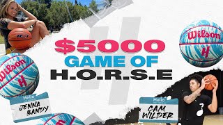 Jenna Bandy vs Cam Wilder 5000 GAME OF HORSE [upl. by Eendyc]