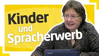 Was brauchen Kinder zum Spracherwerb [upl. by Lramaj36]