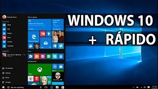 Como hacer mas rápido windows 10  Acelerar optimizar [upl. by Lissie187]