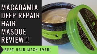 Macadamia Oil Extract Hair Mask Deep Conditioner Review and Demo [upl. by Hester48]