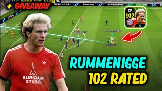 New 102 Rated Epic Rummenigge Review amp Gameplay in eFootball 2024  Weird Gaming FC [upl. by Tada]