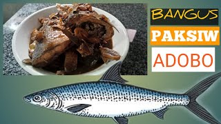 Bangus Paksiw Adobo Recipe  Cook With Me [upl. by Lodnar]