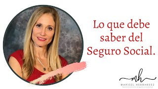 LO QUE DEBE SABER DEL SEGURO SOCIAL [upl. by Au122]