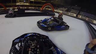 Roulage Karting sur glace patinoire Mériadeck Bordeaux fin 2013 [upl. by Okikuy951]