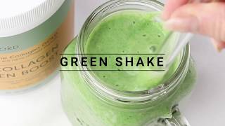 Collagen Green Shake • VILD NORD [upl. by Annoj]