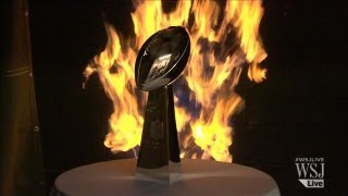 Vince Lombardi Super Bowl Trophy How They Make It [upl. by Nnaarual]