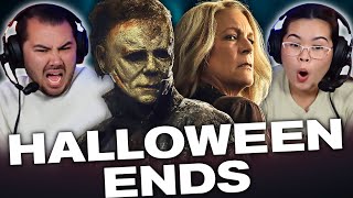 HALLOWEEN ENDS 2022 MOVIE REACTION First Time Watching  Michael Myers  Jamie Lee Curtis [upl. by Marquis]