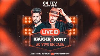 Krüger e Rony Ao Vivo Em Casa [upl. by Niatsirk]