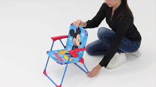 Silla plegable Mickey Mouse  ARDITEX [upl. by Lloyd]