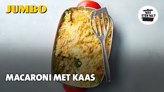 Wat eten we Macaroni met kaas [upl. by Llenrev]