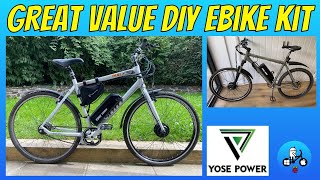 Convert your bike to Electric Sub £400 DIY Ebike kit Yose Power [upl. by Ava908]